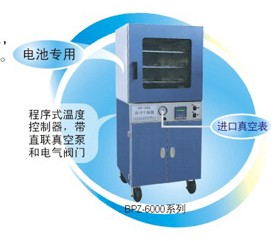 产品名称:真空干燥箱BPZ-6063(程序液晶控制器)